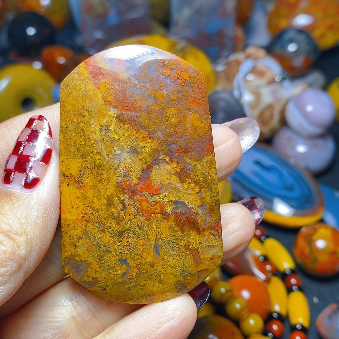 玛瑙/玉髓未镶嵌颈饰