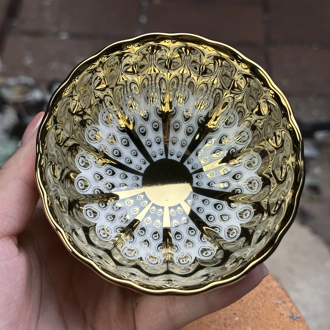 手工茶器 金玉满堂【梦幻】裸杯