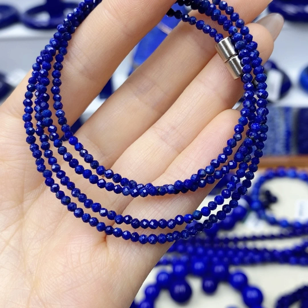 未镶嵌青金石手链2mm