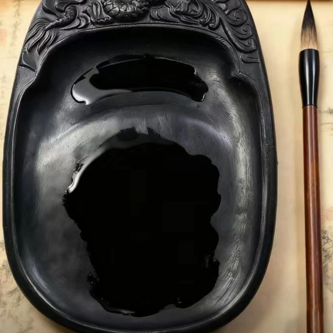 天然原石澄泥砚，书法专用可研磨，一物一拍改拍专用