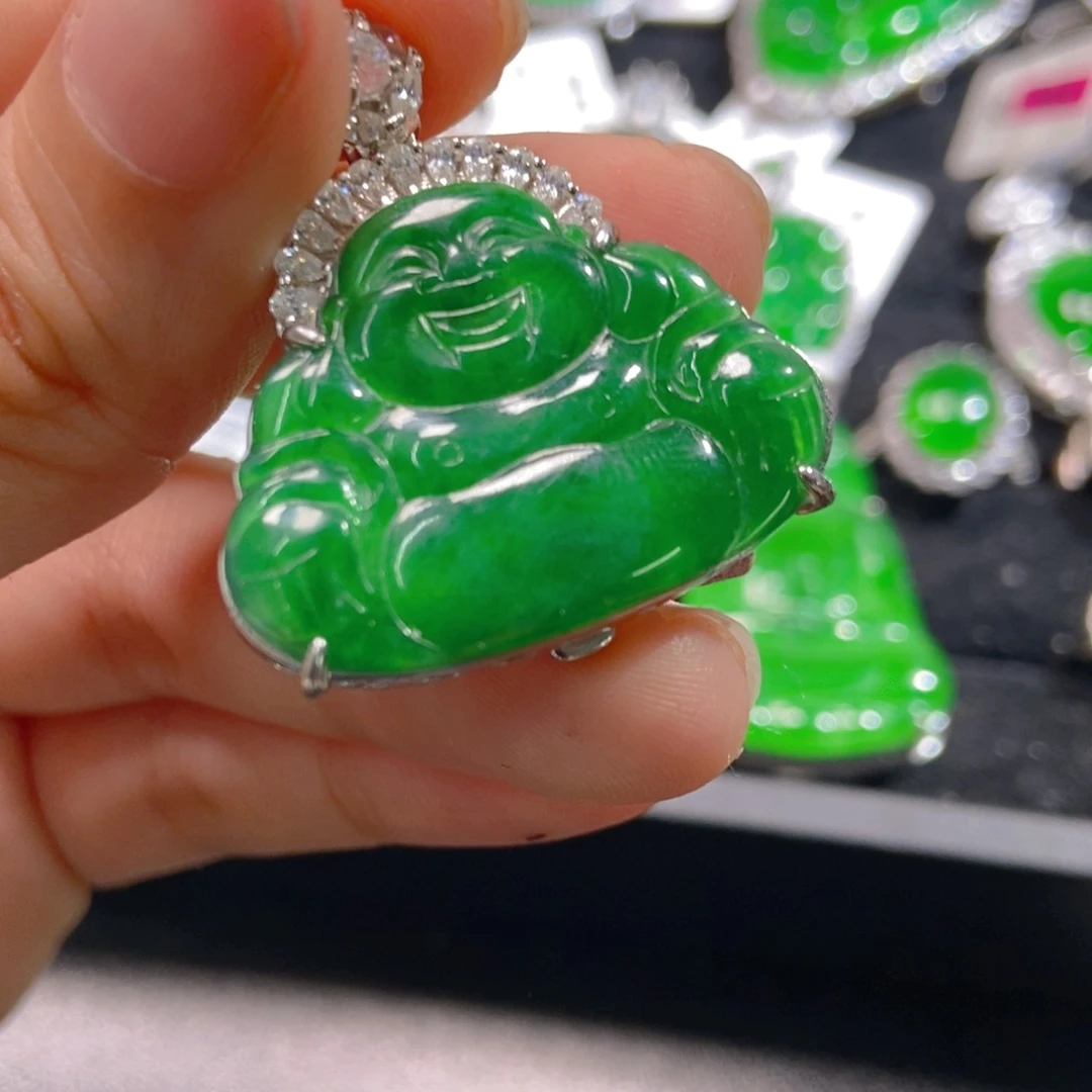翡翠吊坠(不含链)未镶嵌