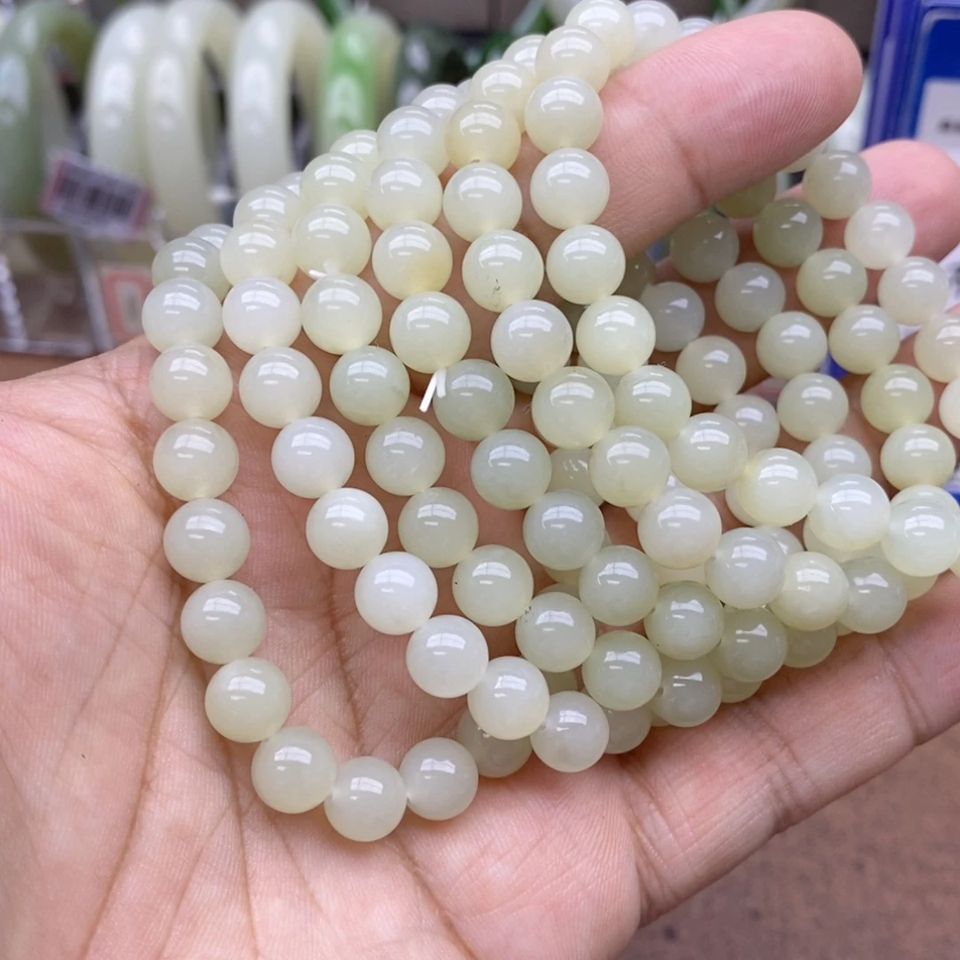 手串未镶嵌和田玉卡8