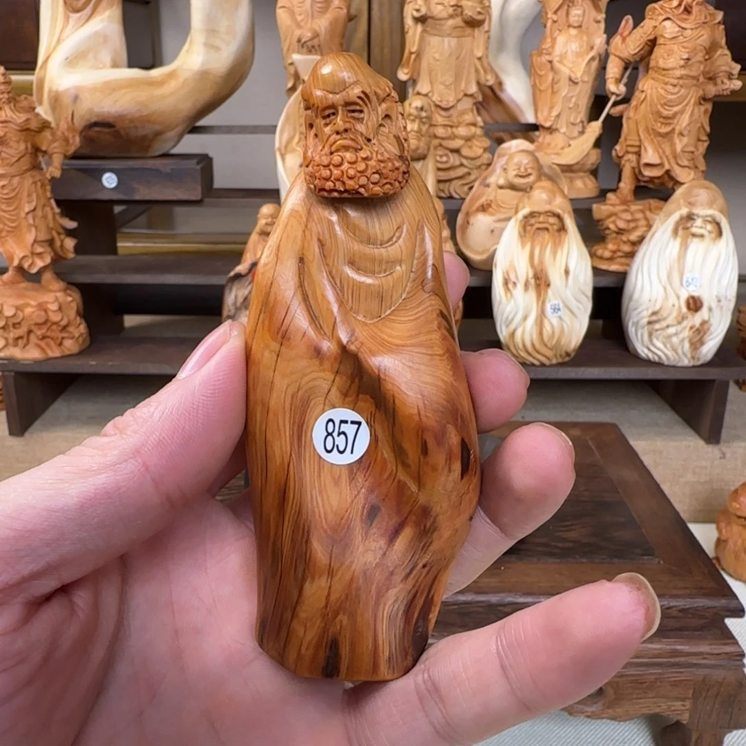 崖柏小木匠艺雕一物一拍