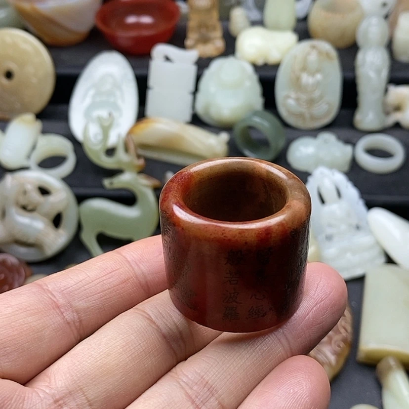 【闪购商品】和田玉扳指未镶嵌