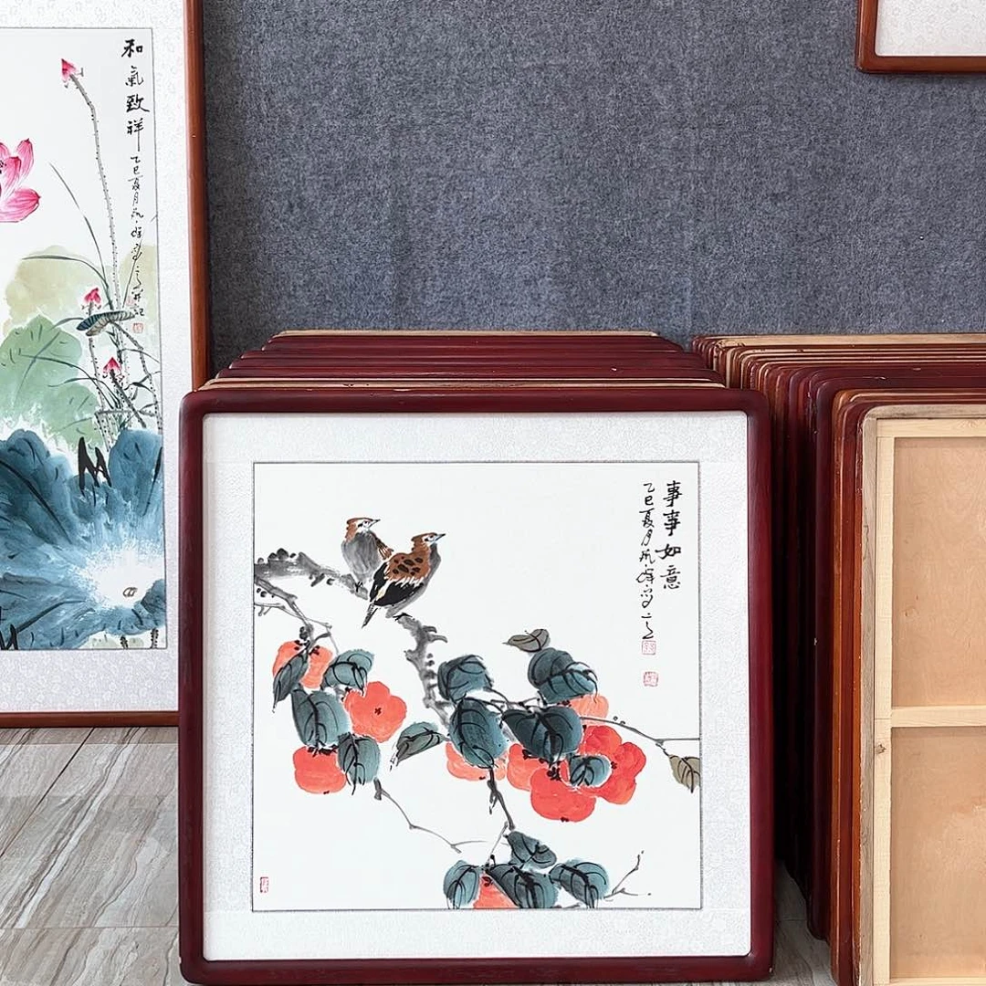 国画带框尺寸63×63