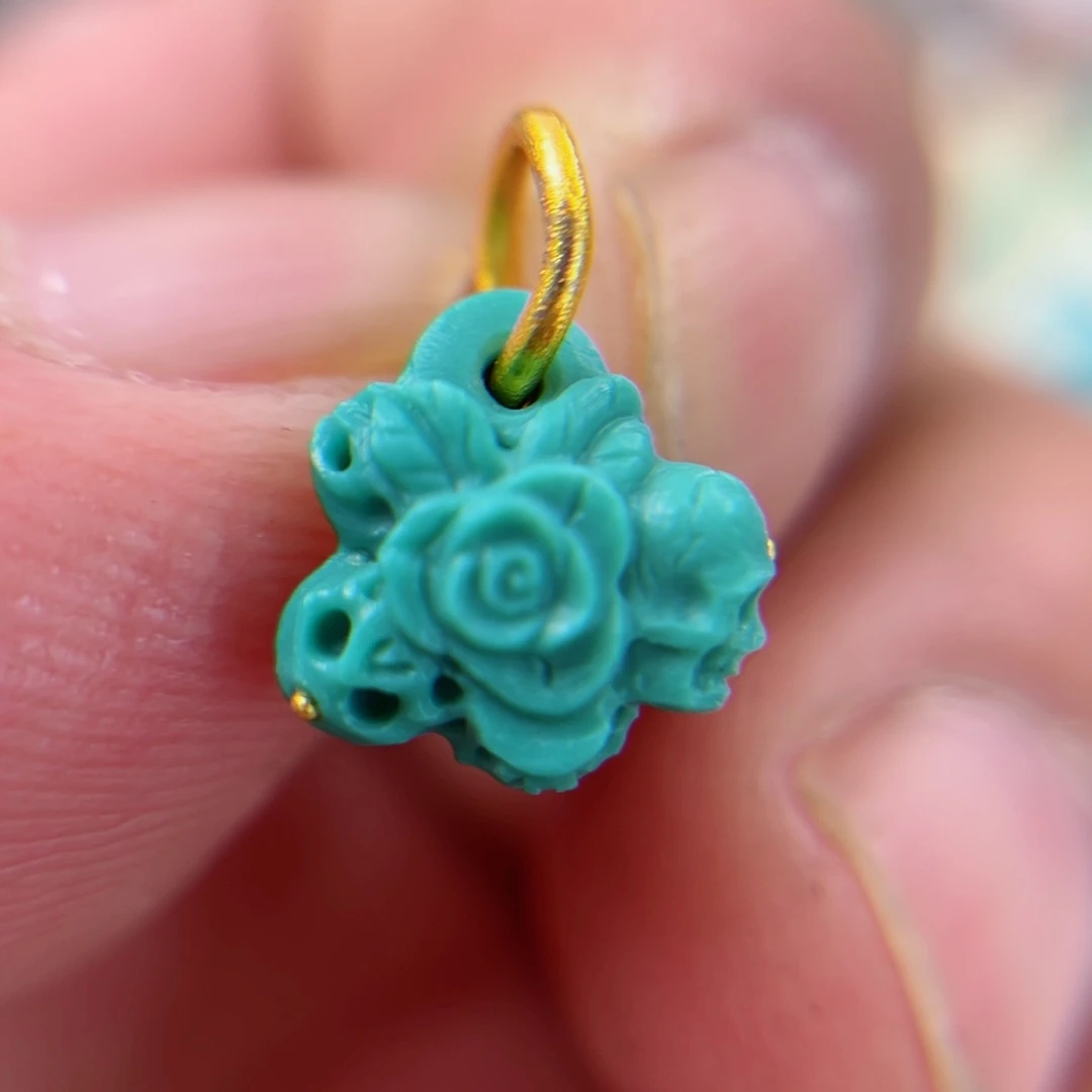 绿松石未镶嵌配饰