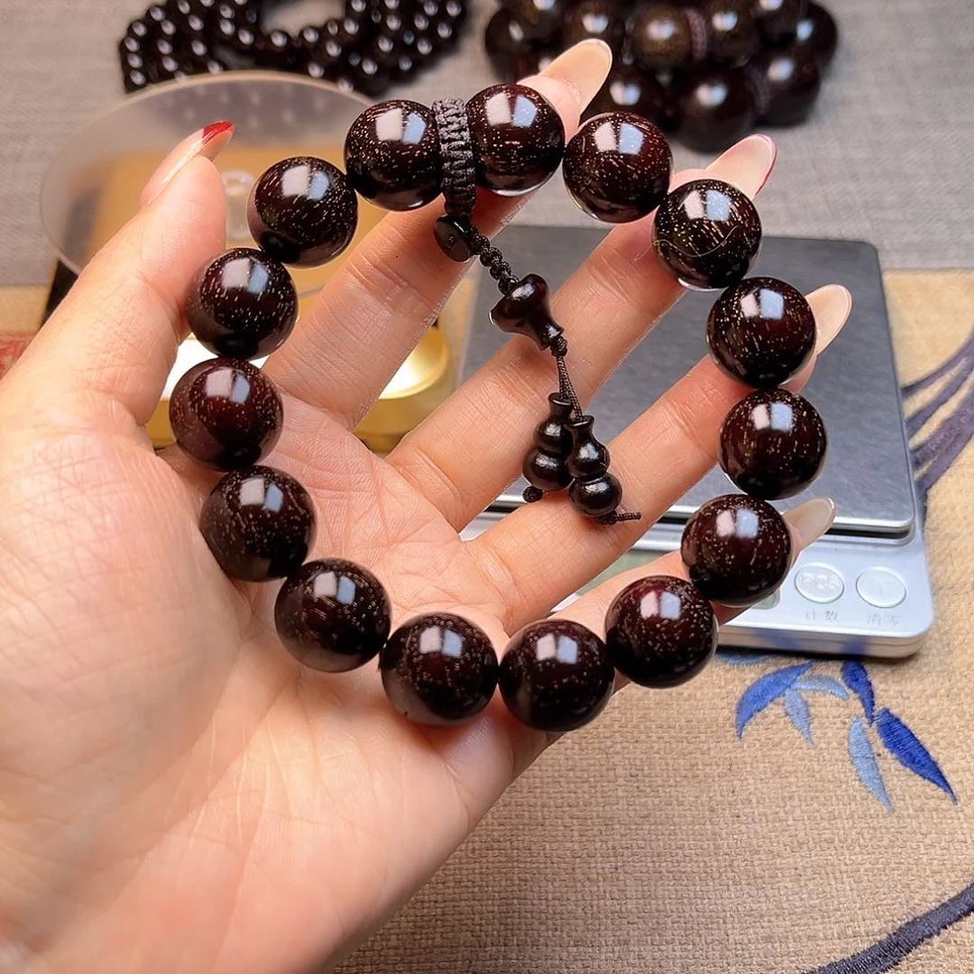 檀香紫檀（小叶紫檀）1.5 15颗满天星