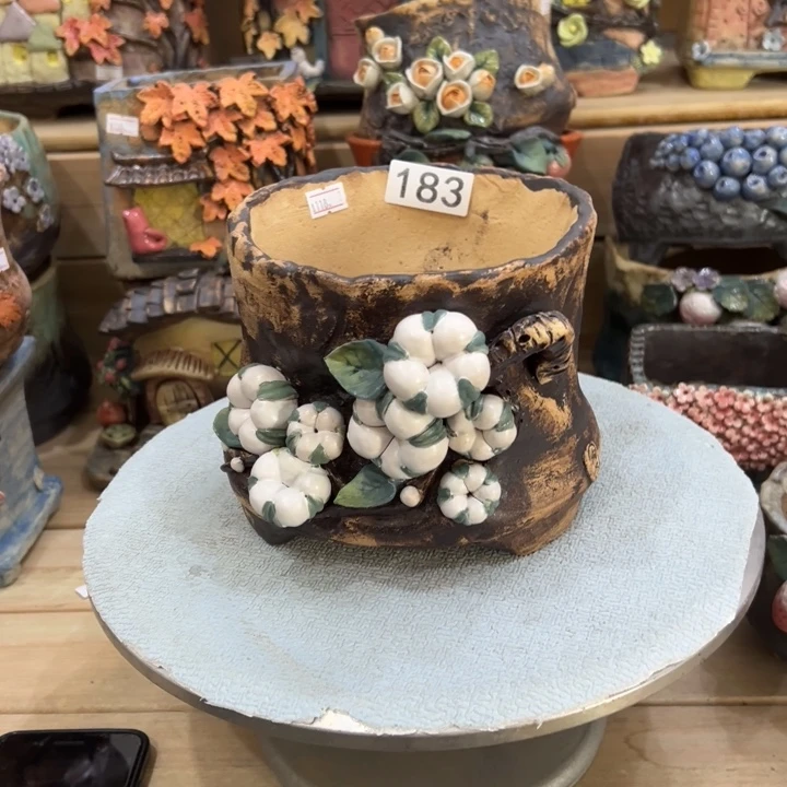 等***…陶然多肉花盆百搭好看