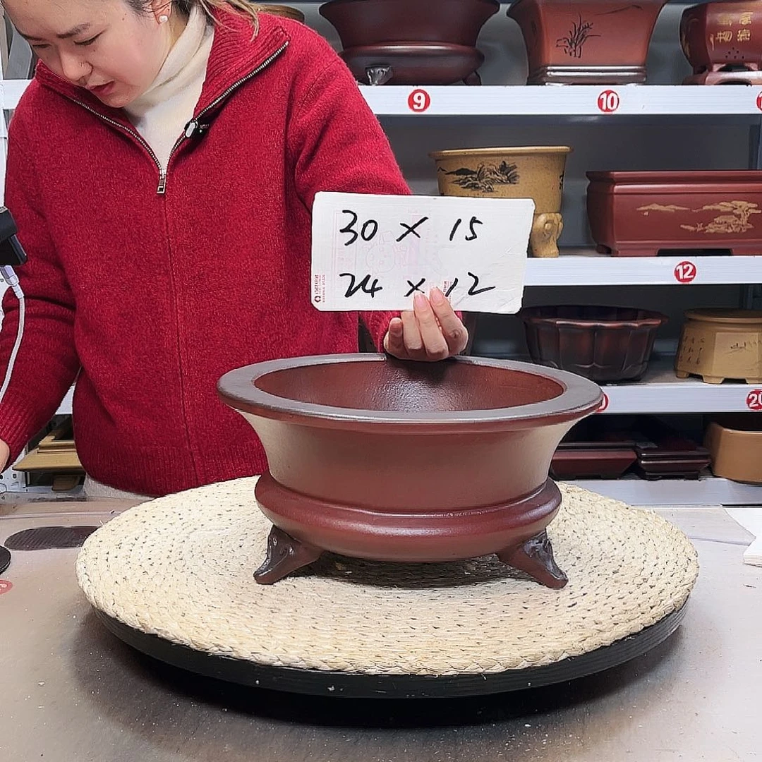 紫砂花盆紫砂花盆