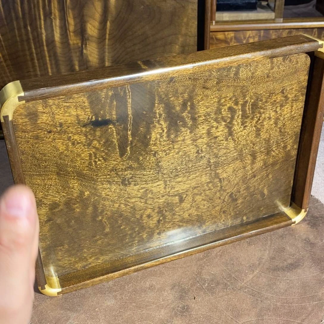 金丝楠金丝楠木文盘