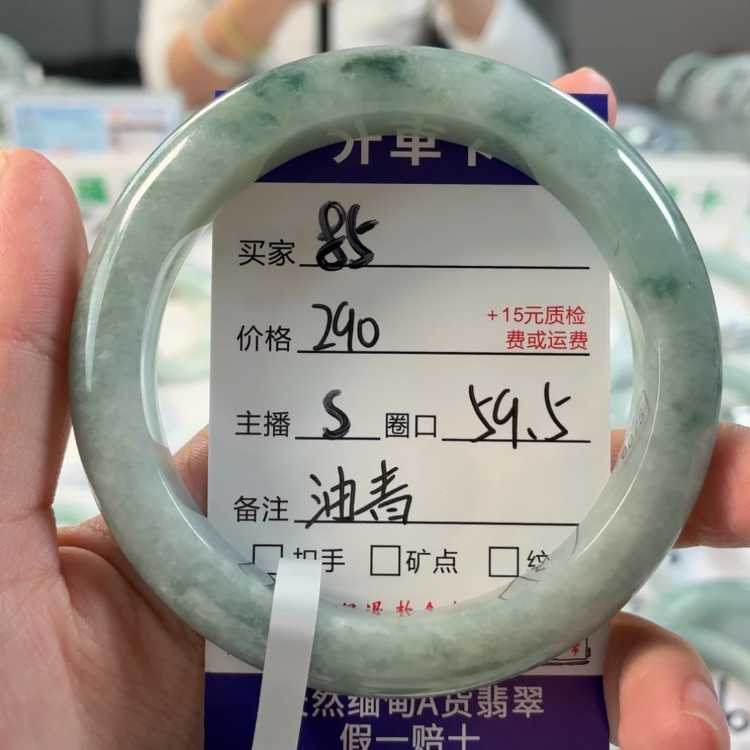 翡翠未镶嵌手镯59