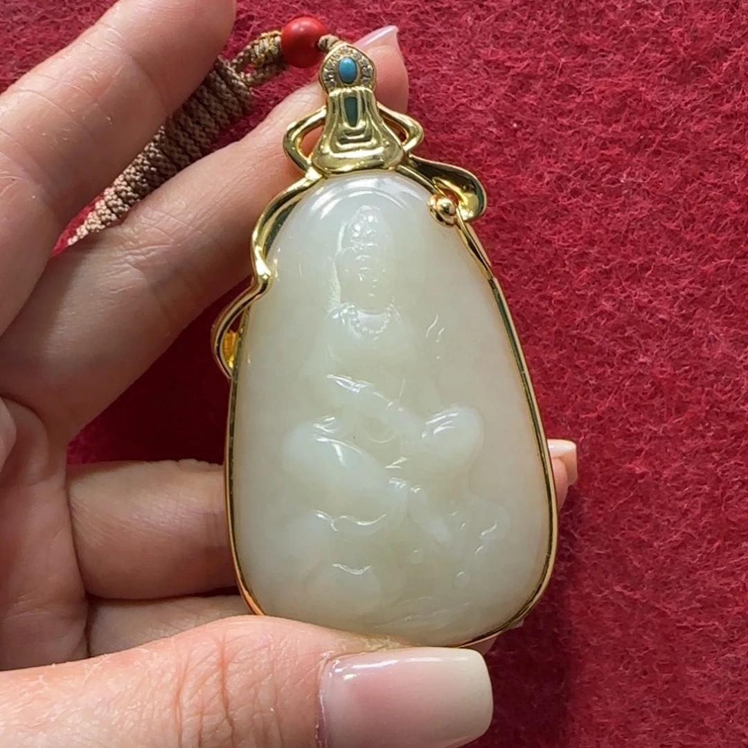 和田玉挂件未镶嵌