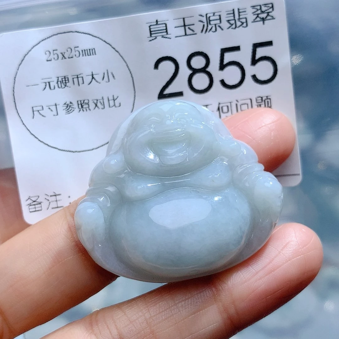 翡翠颈饰未镶嵌2855。