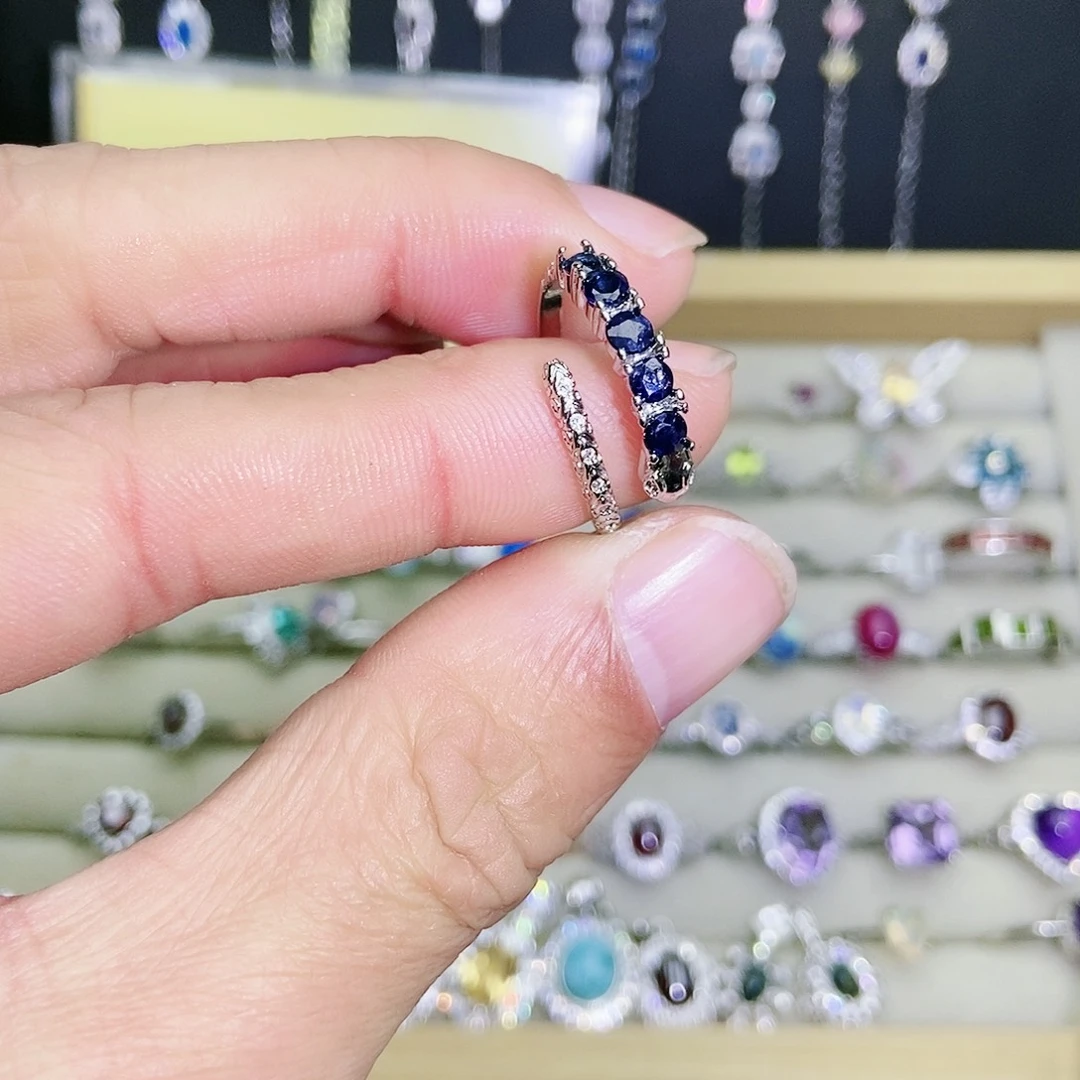 【闪购商品】戒指蓝宝石未镶嵌