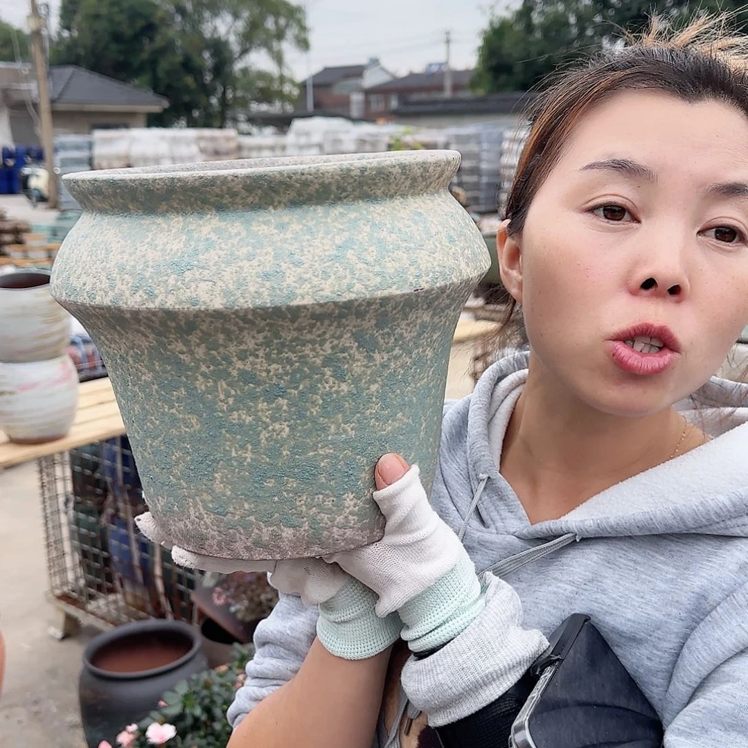 王嫂花盆1104-142高21口21