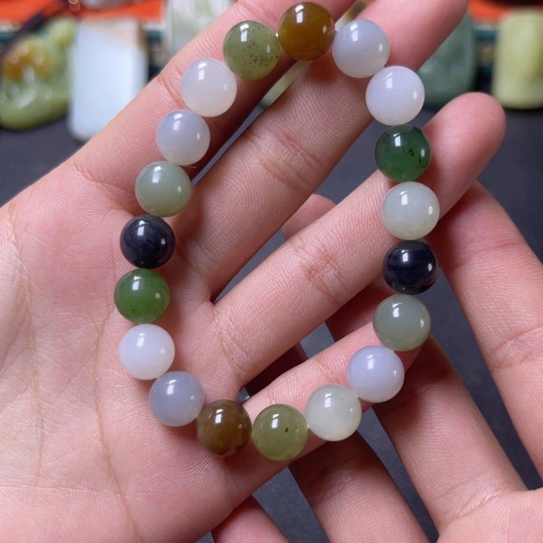 和田玉手串未镶嵌