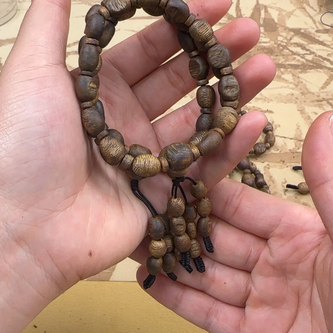沉香手串绿棋陆河瘤疤多样性发货1条07
