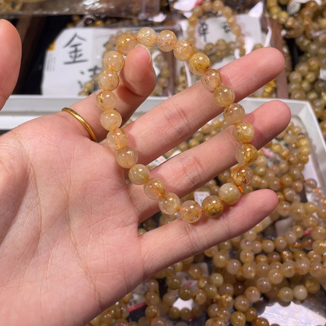 未镶嵌手链发晶用****3卡8