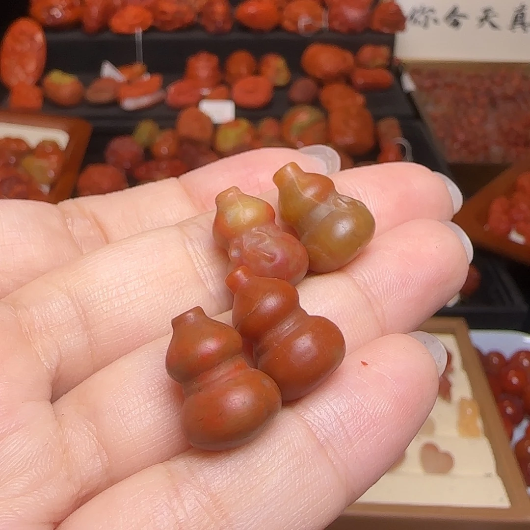 南红玛瑙未镶嵌吊坠(不含链)