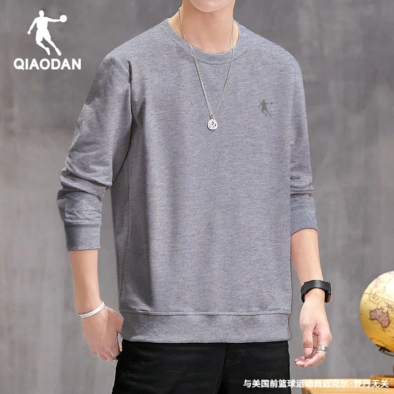 乔丹卫衣男2025秋季秋新款正品套头衫宽松长袖休闲上衣男士运动服