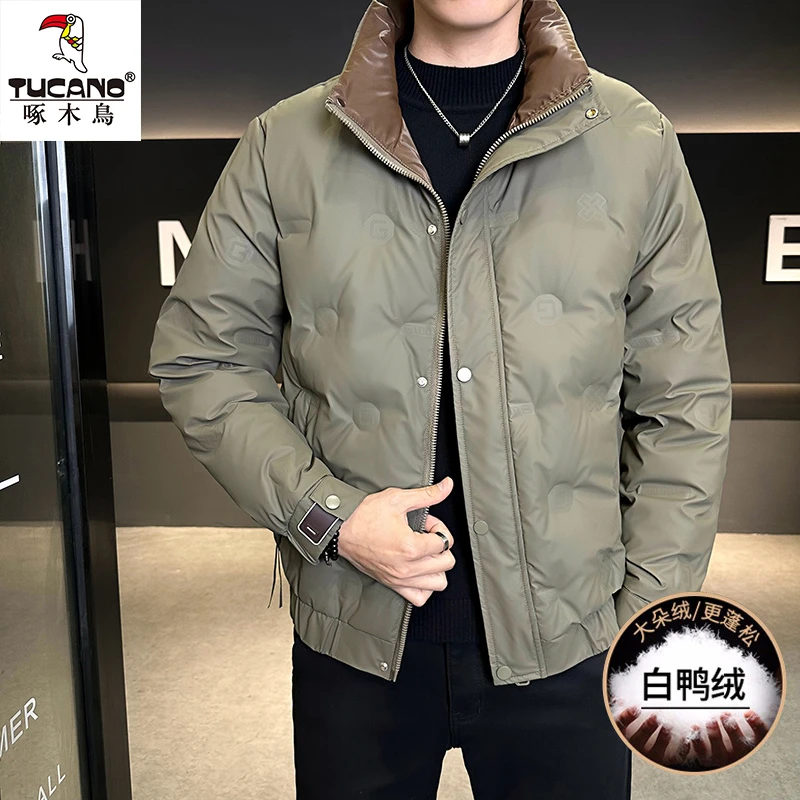 TUCANO/啄木鳥冬季新款鸭绒羽绒服立领时尚保暖加厚百搭档次帅气