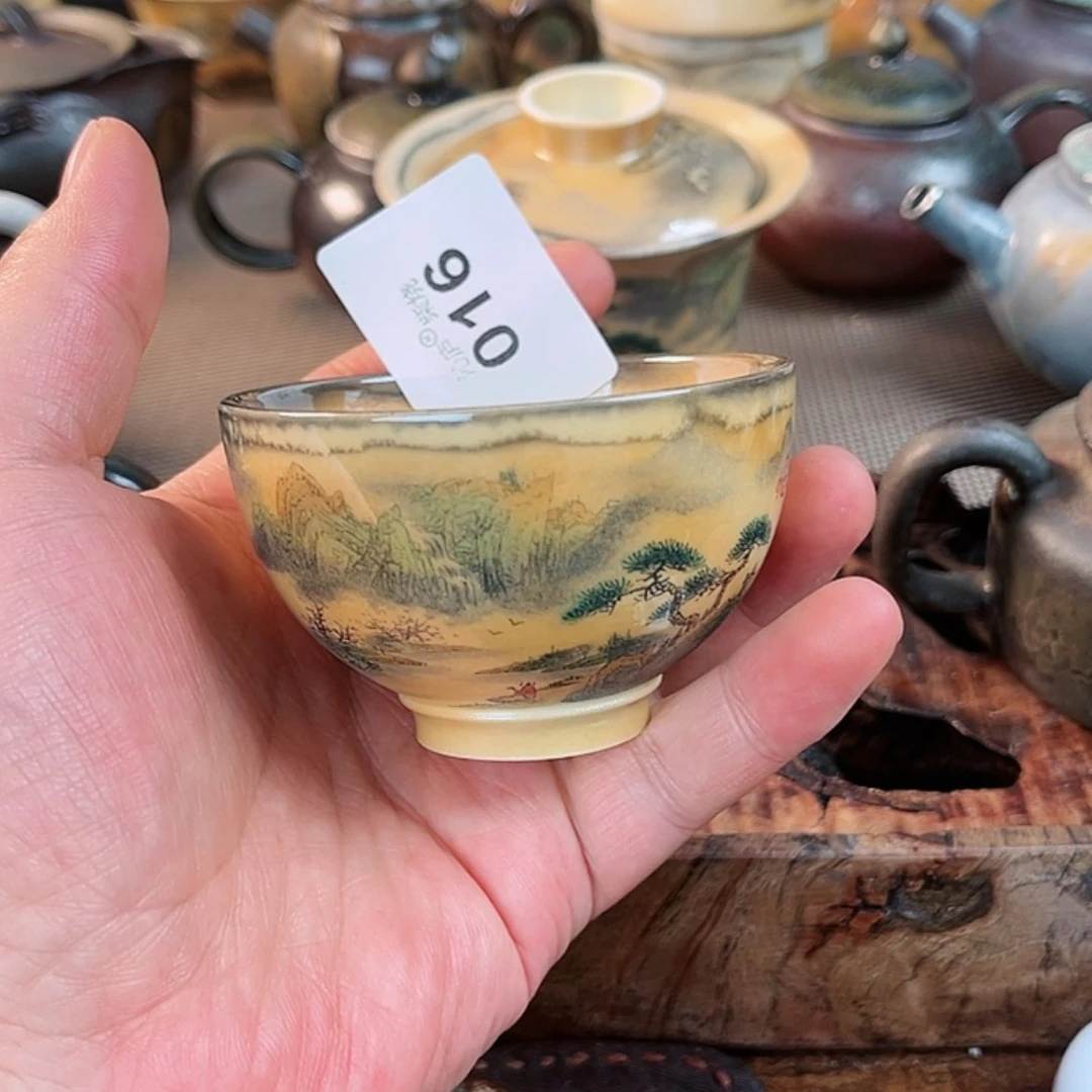 【闪购商品】领**保沁庐柴窑古法柴烧全手工茶具