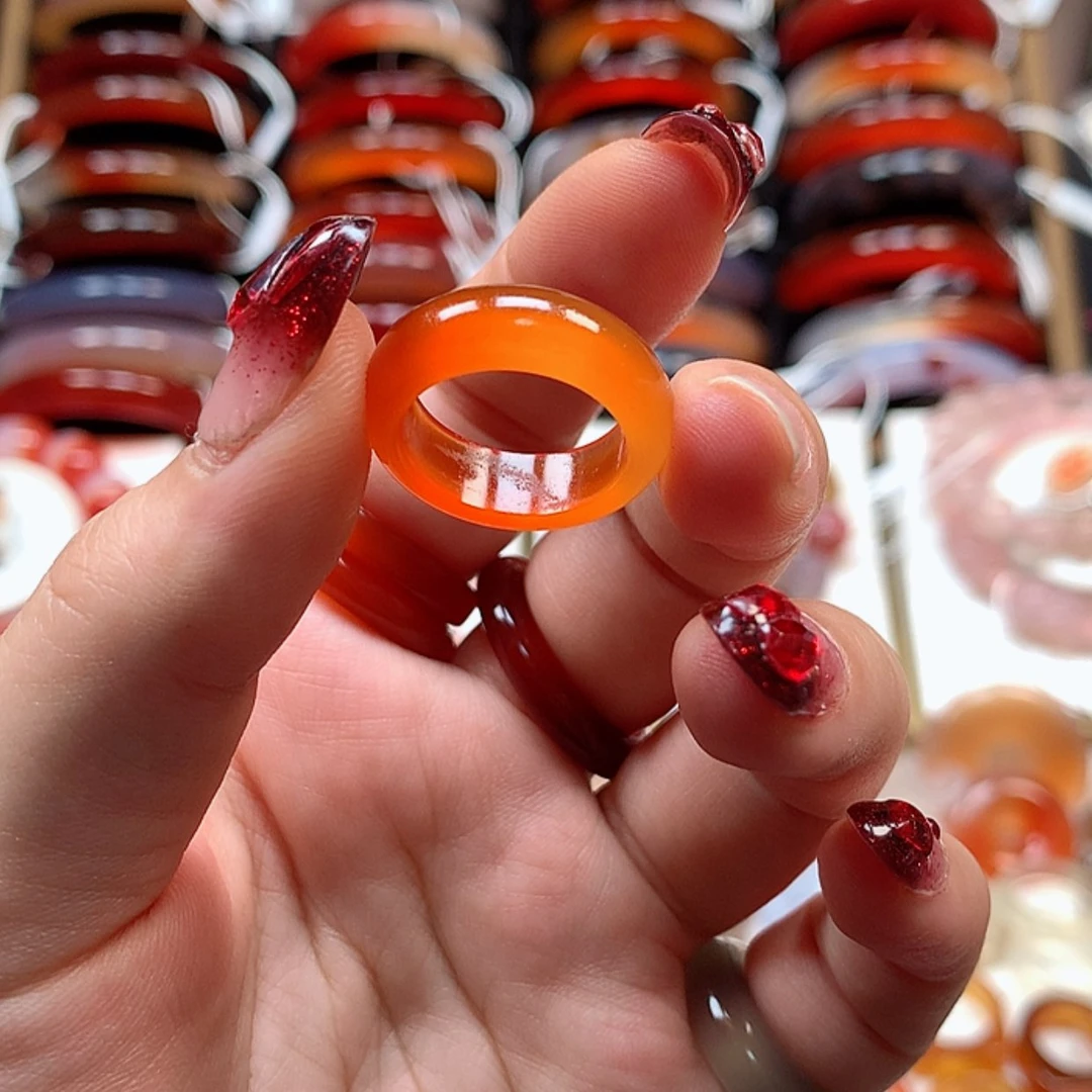 【闪购商品】玛瑙/玉髓手镯未镶嵌唔****ぃ