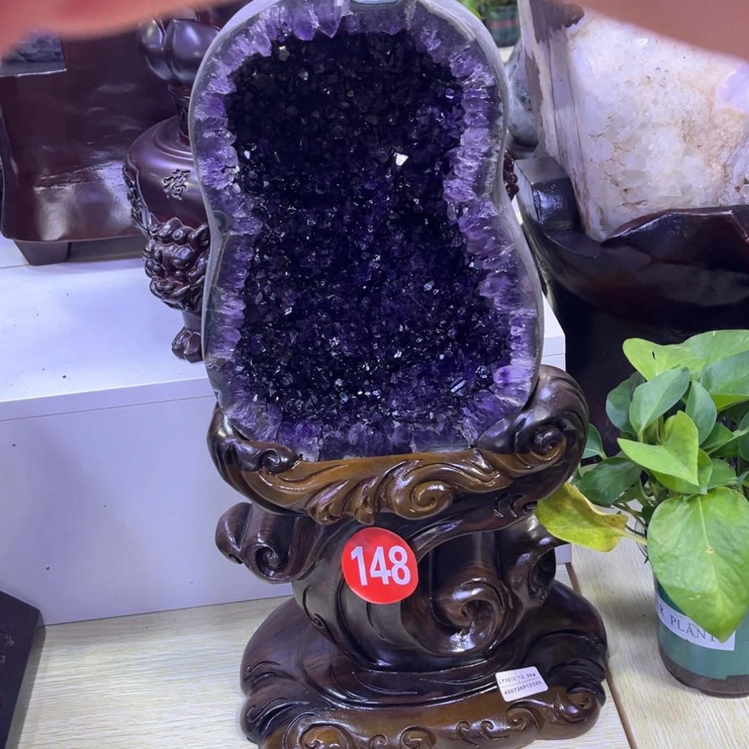 未镶嵌大型摆件（非配饰）紫晶懂