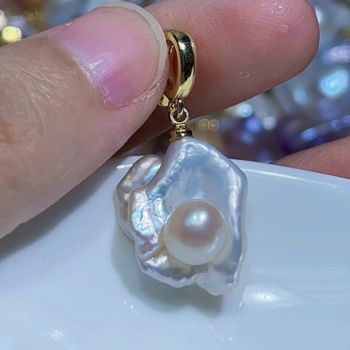 颈饰未镶嵌淡水珍珠