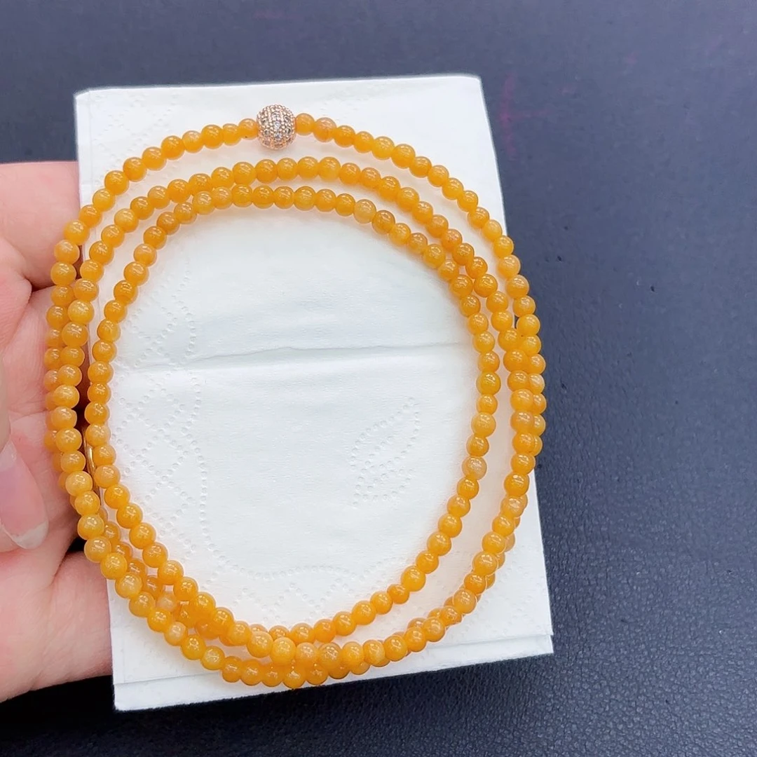 翡翠未镶嵌颈饰精品•毛衣链（多样性发其一）