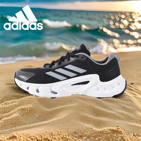 adidas/阿迪达斯跑鞋男款2025新款清风夏季透气休闲运动 JQ7484