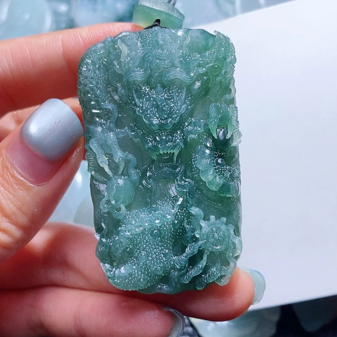 。***。定制翡翠未镶嵌毛货付款后确认抛光