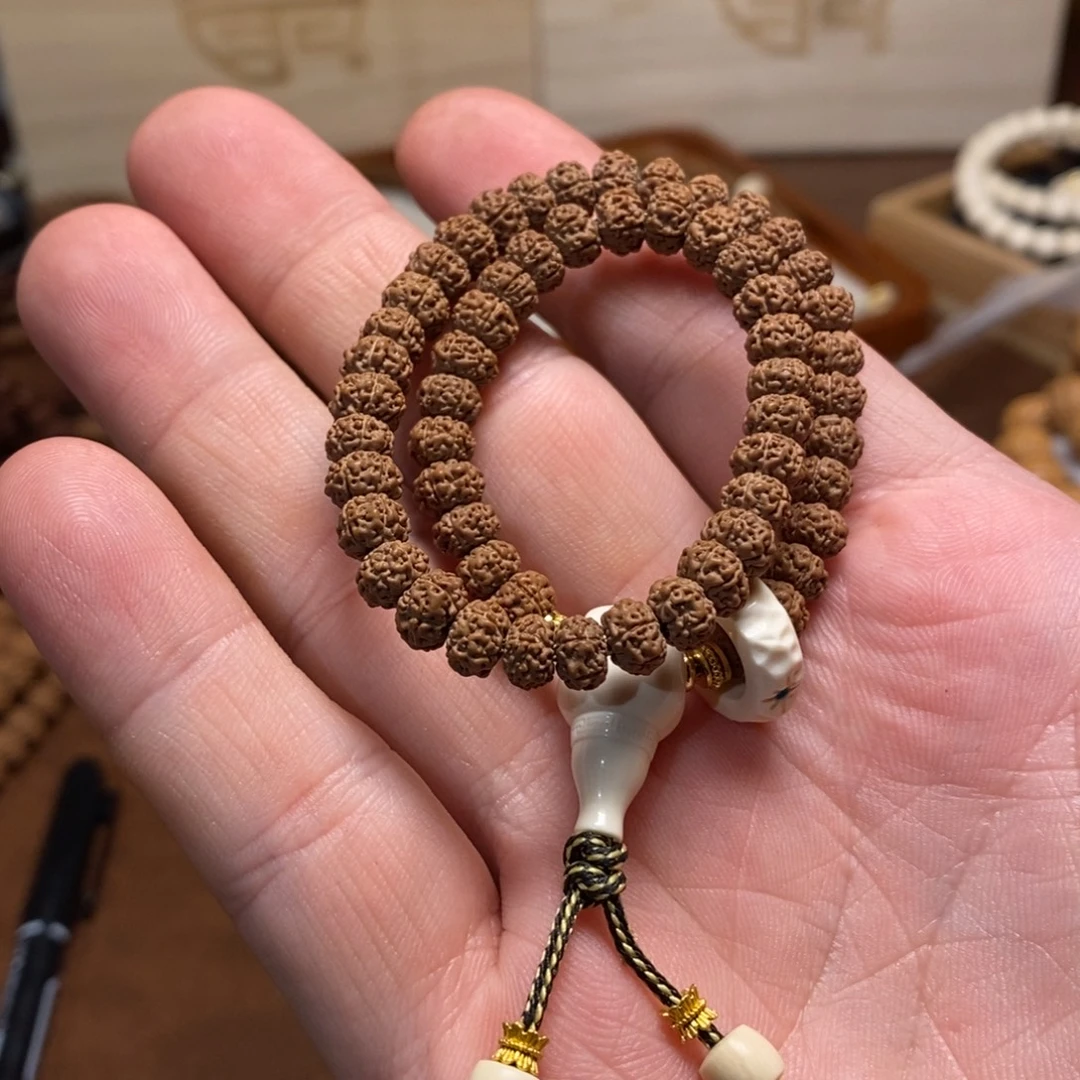 L***～手串金刚菩提平细六瓣06