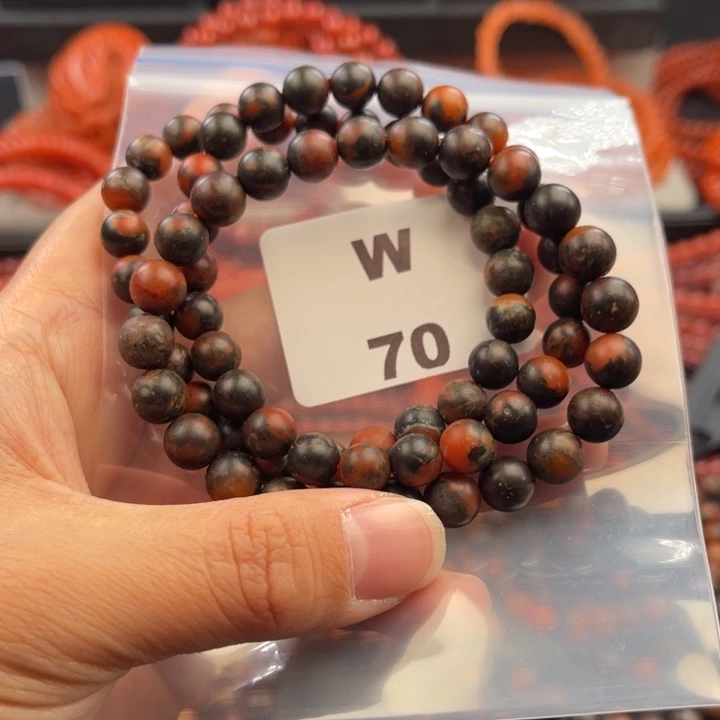 南红玛瑙未镶嵌多样性发货默认微瑕称重7mm3条