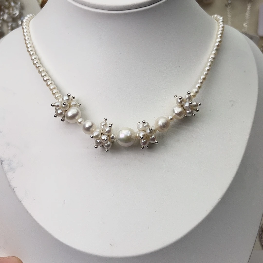 未镶嵌淡水珍珠颈饰
