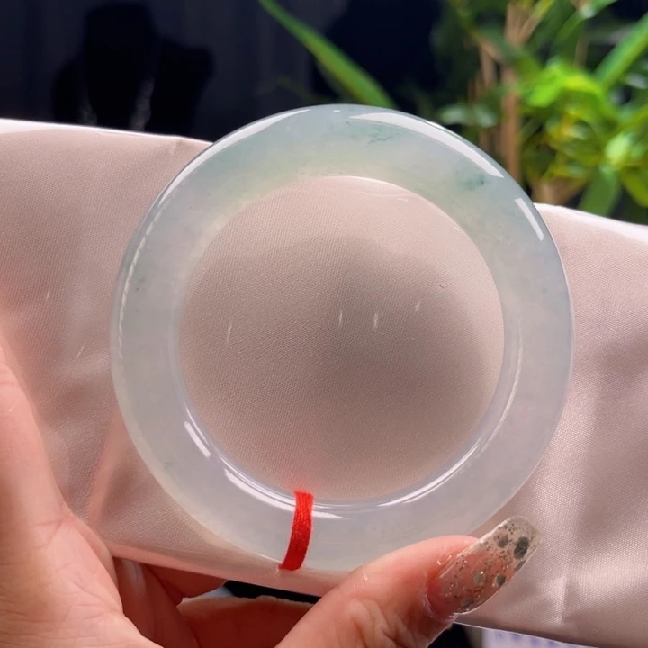 未镶嵌手镯翡翠定金链接圆条56