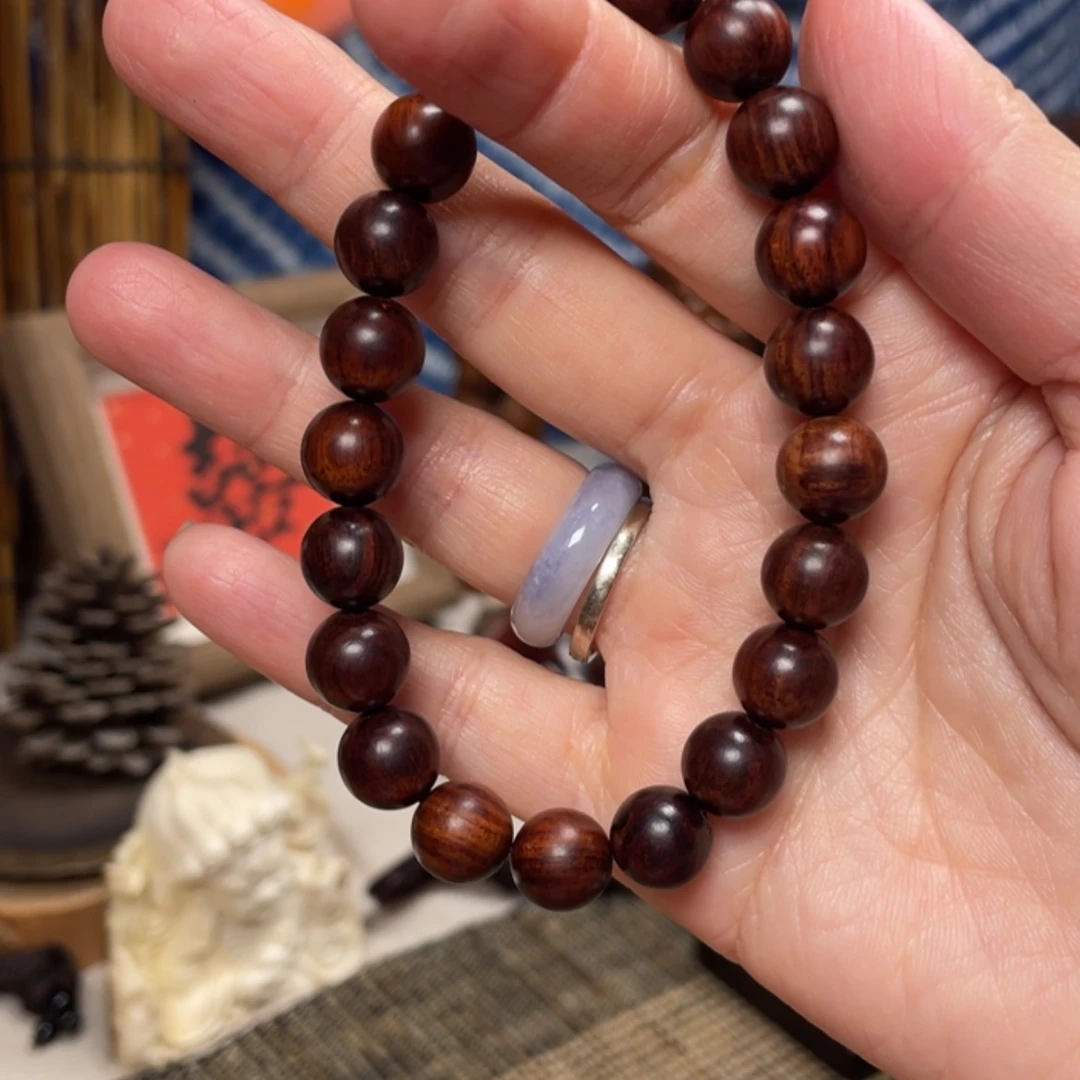 【闪购商品】黄花梨/降香黄檀手串/手链忠**木