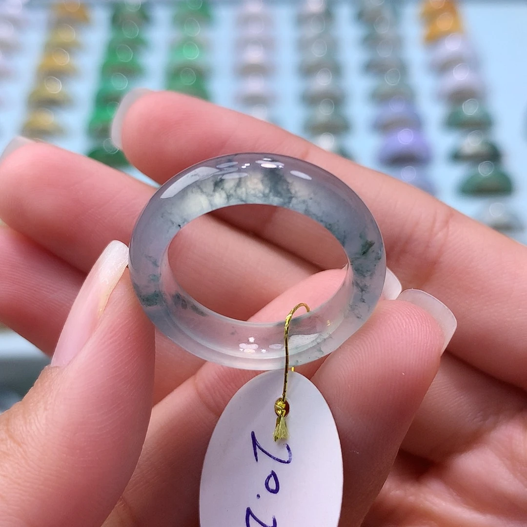 未镶嵌戒指翡翠2021圈