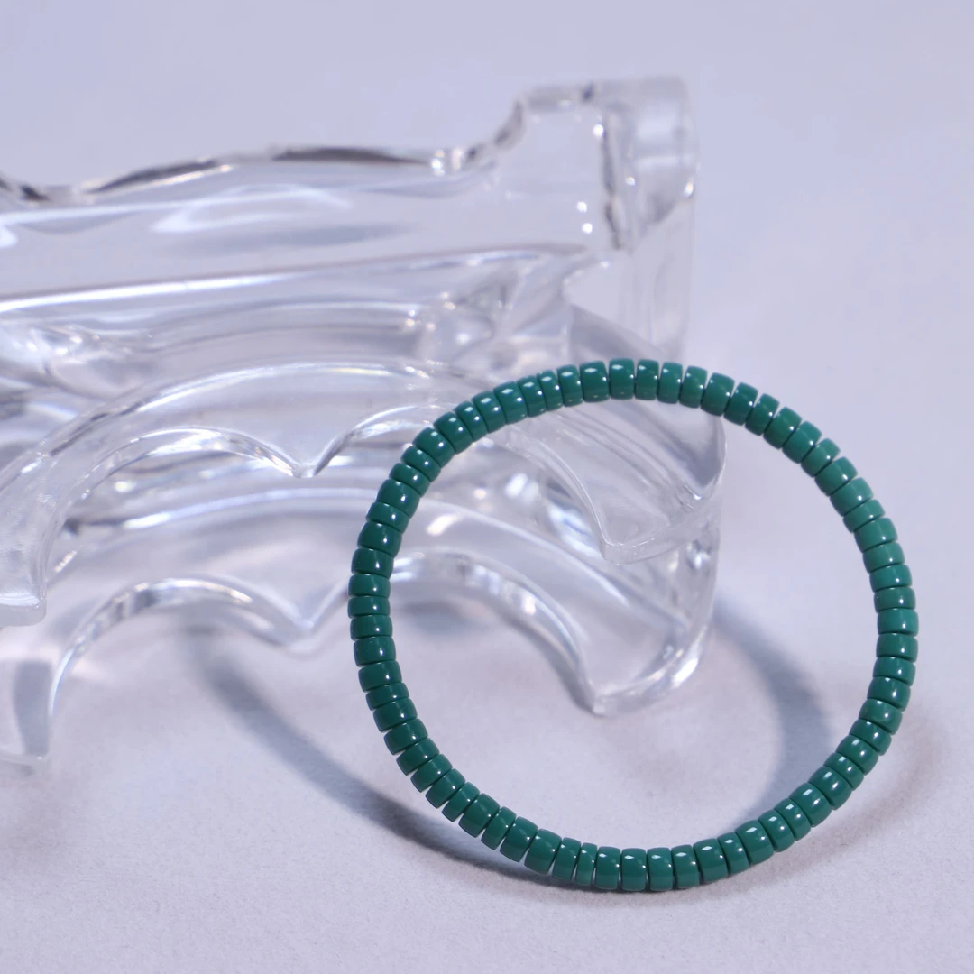 赤盈园绿松手串.