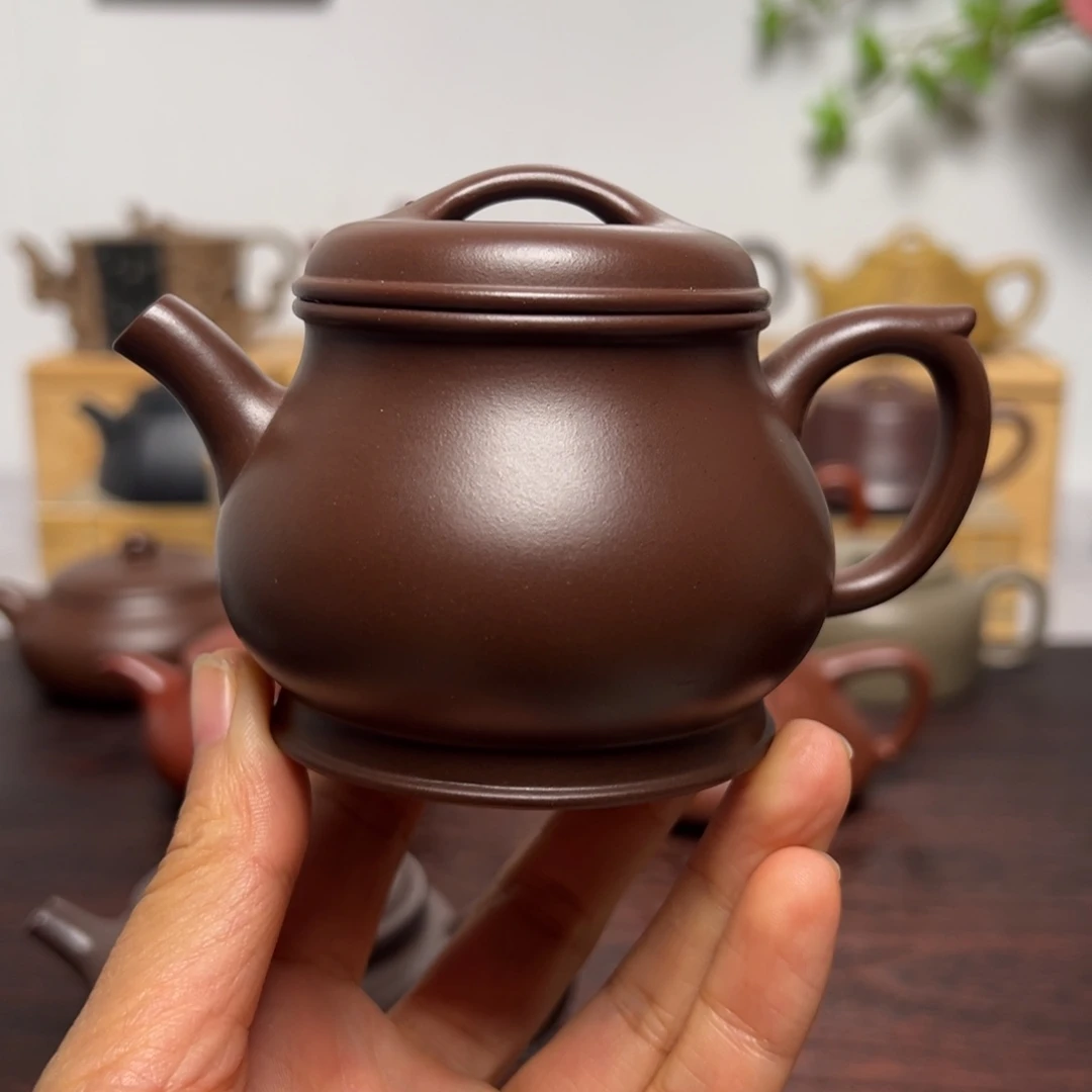 紫砂茶壶150cc 陈腐老紫泥