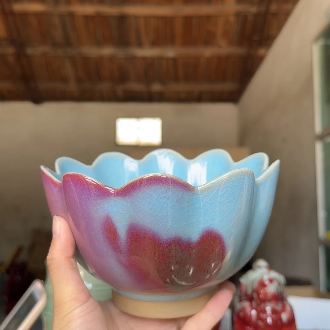 摆件郑家钧瓷摆件微瑕