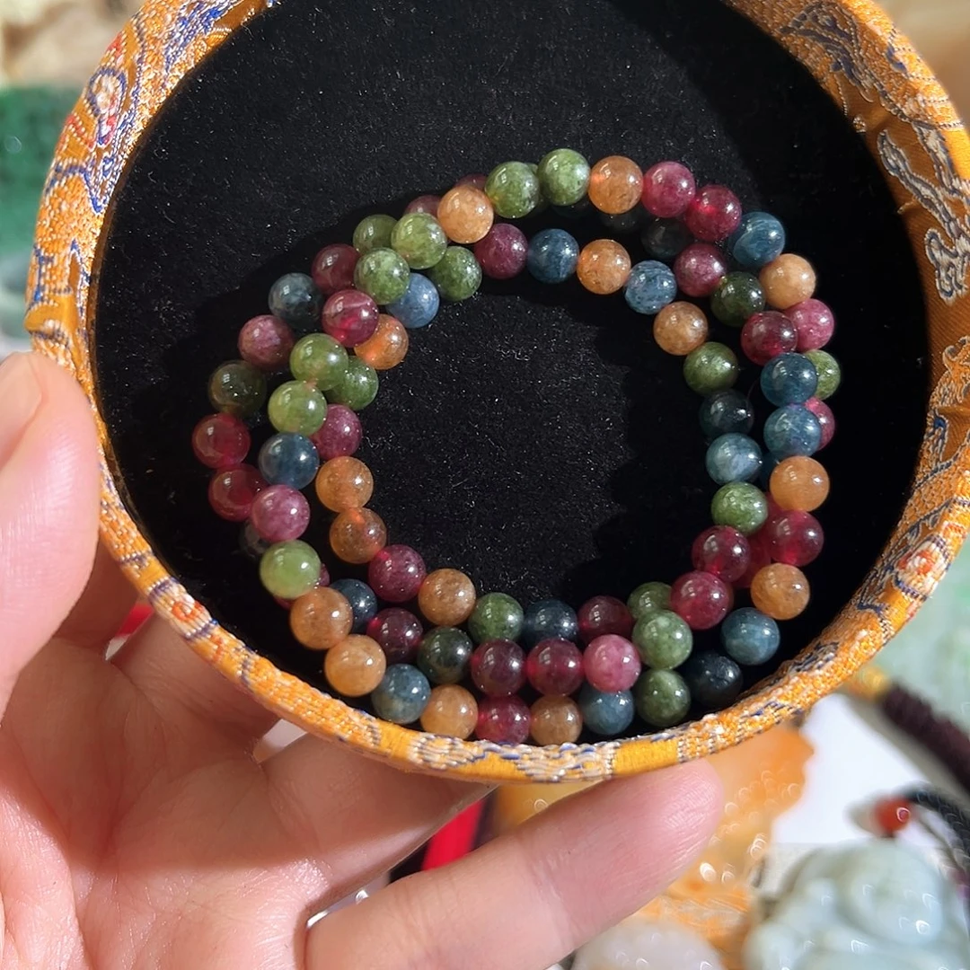 碧玺颈饰未镶嵌项链