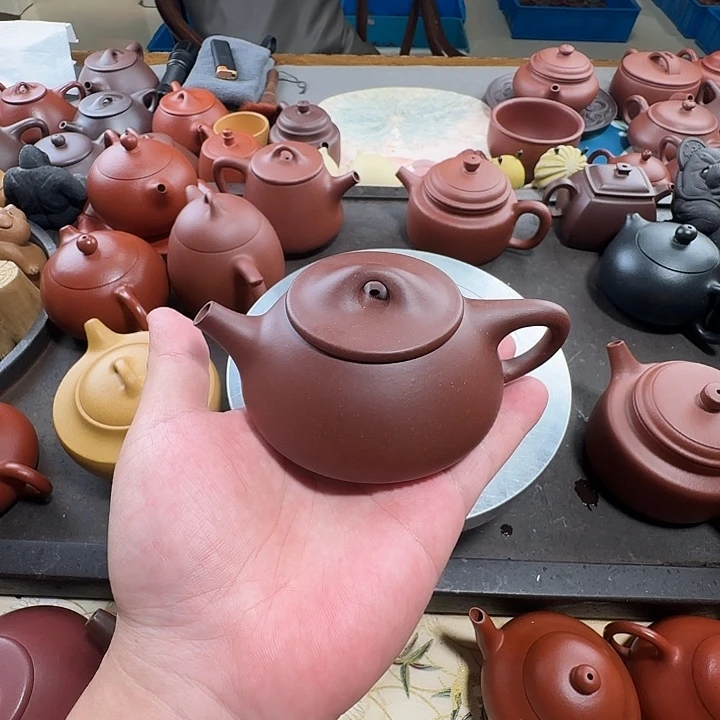 茶壶紫砂景舟石瓢