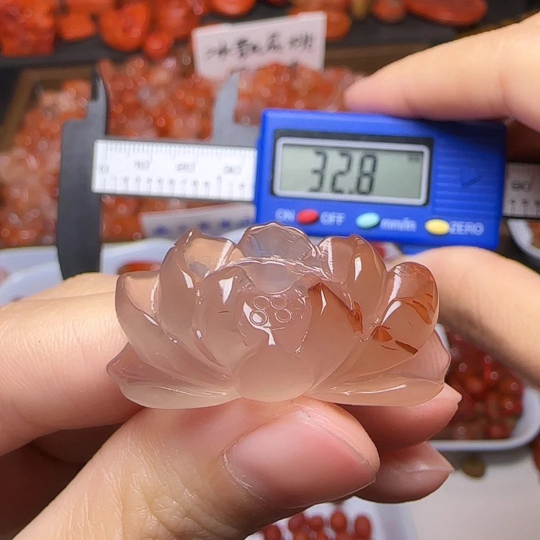 k***i南红玛瑙未镶嵌颈饰