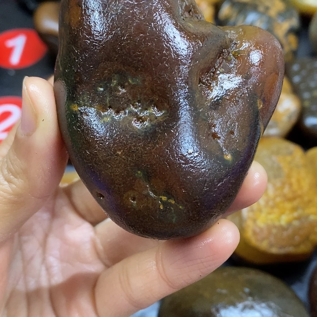 玛瑙/玉髓未镶嵌手把件