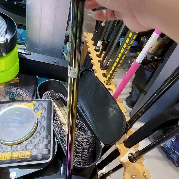 茅草210本色至臻抄网杆