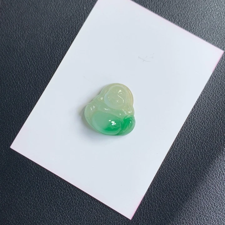 冰底肚里藏金时尚佛公挂件