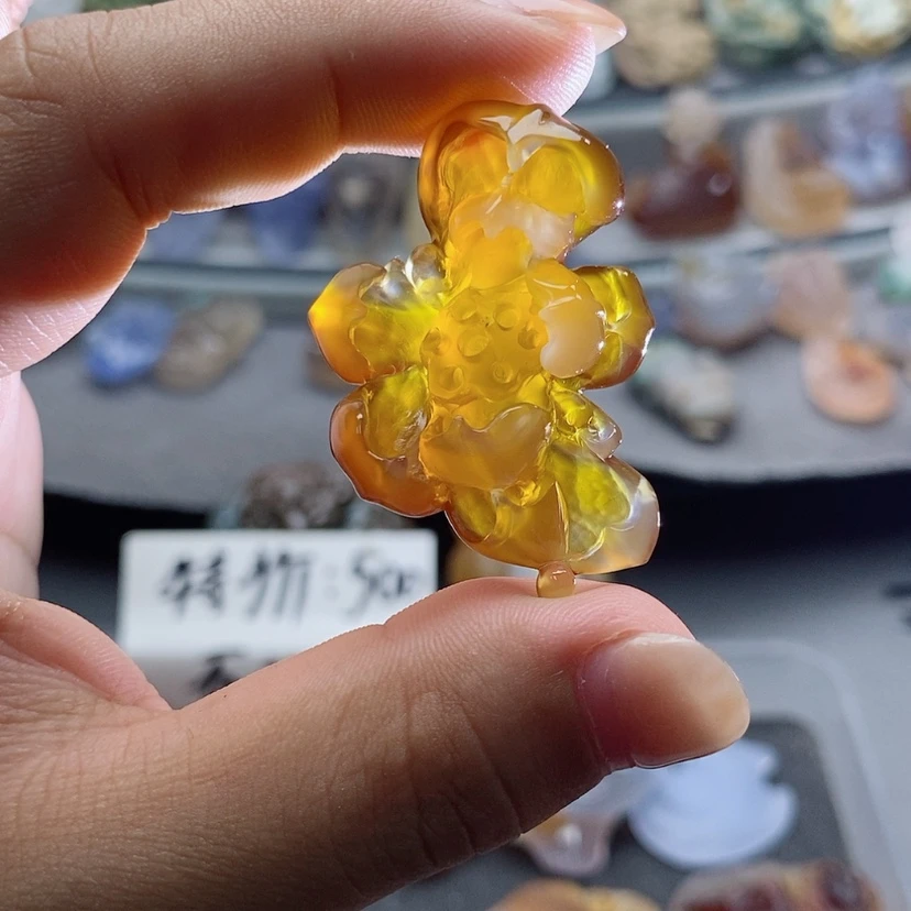 【闪购商品】未镶嵌吊坠定制玛瑙