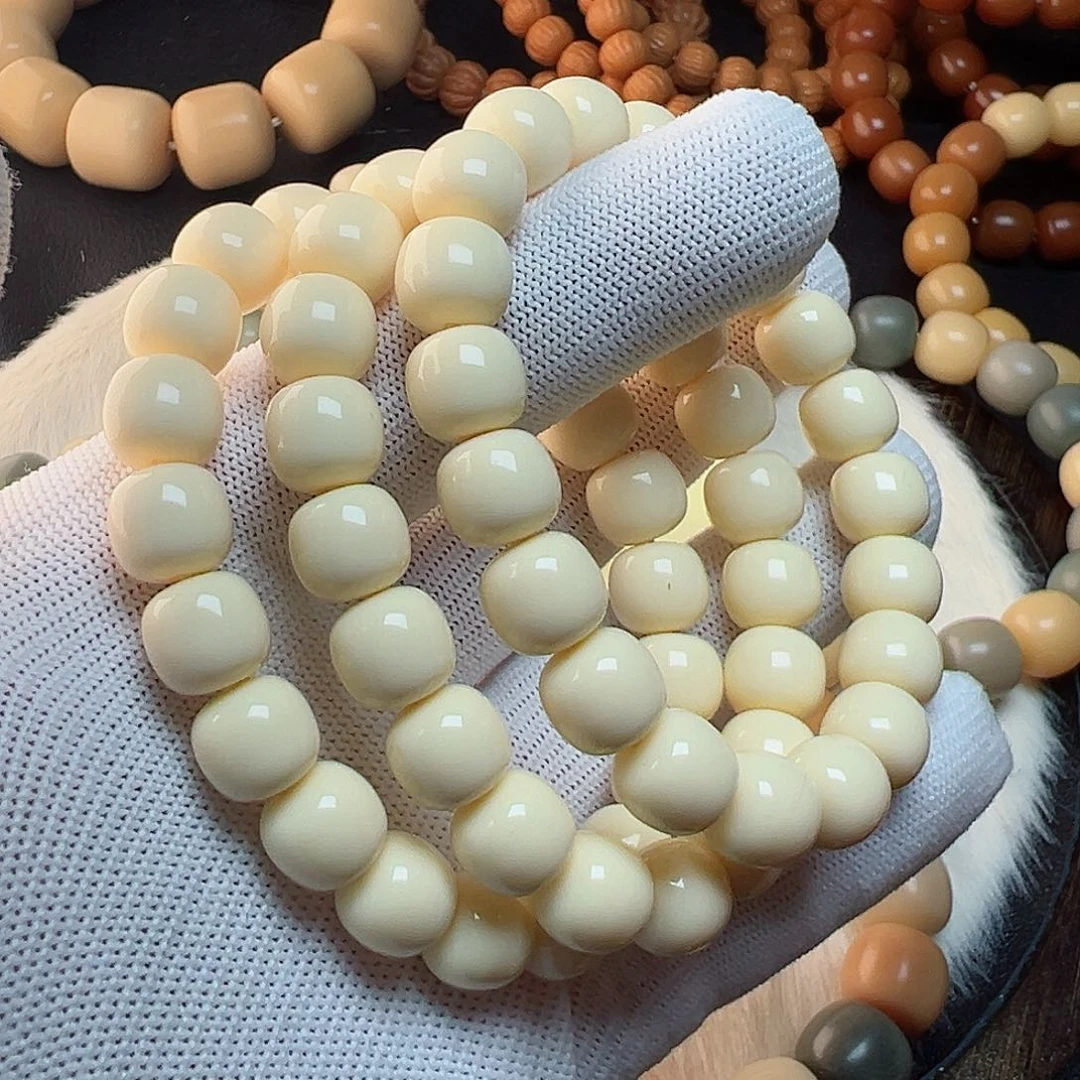 菩提根/象牙果手串卡11粉压象牙果S6