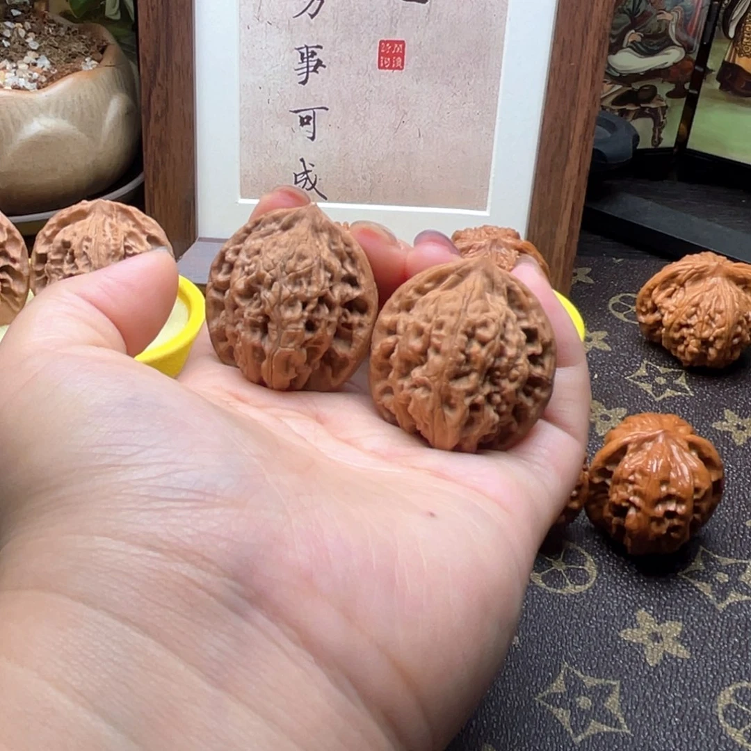 吊坠文玩核桃37马力狮子头